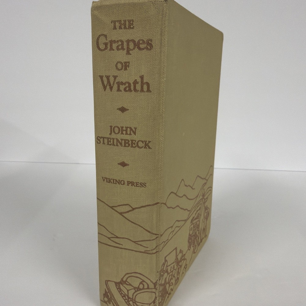 The Grapes of Wrath John Steinbeck First Edition First Print Viking 1939