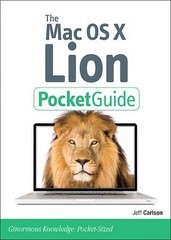 Peachpit Pocket Guide Ser.: Mac OS X Lion Pocket Guide by Jeff Carlson (2011,…