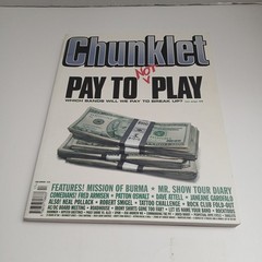 Chunklet #17 Punk Fanzine Patton Oswald Mission Of Burma 2000s Indie Rock Music