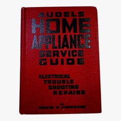 1961 AUDELS Home Appliance Service Guide Electrical Trouble Shooting Repairs os