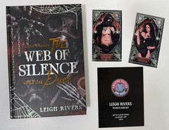Twisted Fiction Leigh Rivers Web Of Silence omnibus-signed With PGP Cards