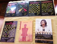 Gain the Tactical Edge Chess Book Bundle, include 5 vl, OOP Pickard & Sons Edt.