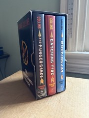 2009 boxed 3 set The Hunger Games Trilogy SUZANNE COLLINS 1st ed 10th printing