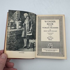 Wonder Book of the World’s Progress Set of 10 Volumes Funk And Wagnalls 1935