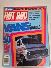 Hot Rod Magazine March 1976. Vans & Trucks. JM345