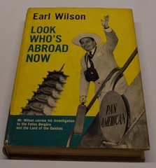 1953 LOOK WHO’S ABROAD NOW by EARL WILSON accounts of travel