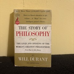 will durant the story of philosophy Paperback Book