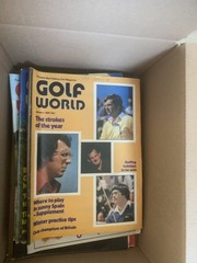 21 Vintage Golf World magazines 1981-82