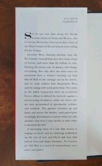 No Country for Old Men By Cormac McCarthy First Edition, First Printing