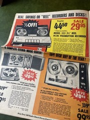 1970 RADIO SHACK Catalog Sales Paper ~ 40 Pages Of Vintage HiFi Electronics