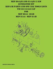Brian Greul MEP 804A/B and 814A/B 15 KW Generator Set Re (Paperback) (UK IMPORT)
