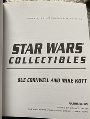 House Of Collectibles Price Guide to Star Wars – Fourth Edition 1997, 248 pages