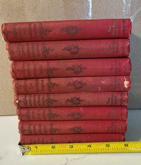 The Christian Herald Lot of 8 Cloth Hardcovers 1895 Illustrated (NY)