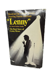 Lenny Paperback Book Real Story Of Lenny Bruce 16 Pages Photo 1st Print Vintage