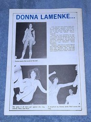 Stranglehold Wrestling Magazine/Program June 1972 Detroit Olympia Arena NM RARE