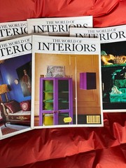 7 Issues of The World of Interiors Magazine from 1988