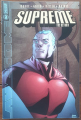 SUPREME THE RETURN #3, ALAN MOORE, FLIP-COVER, AWESOME ENTS., NOV 1999 FN/VF