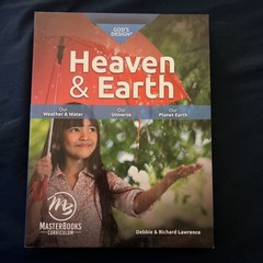 Heaven & Earth Textbook & Teacher Guide Grades 3-8 Master Curriculum Homeschool