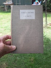 Studies and sketches H.H. Asquith 1924 Hardback Hutchinson & Co