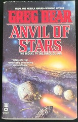 ANVIL OF STARS by Greg Bear (Paperback 1993) The Forge of God book 2