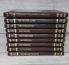 Time Life Books The Old West Series Set of 9 Hardcover 1974 Embossed Cover