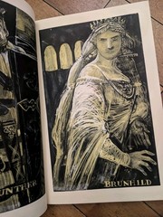The Nibelungenlied Slipcase Box Vintage 1961 German Myth Edy Legrand Illustrated