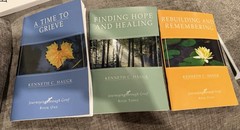Kenneth C. Haug Journeying Through Grief Books 1 3 & 4 Christian Bereavement PB
