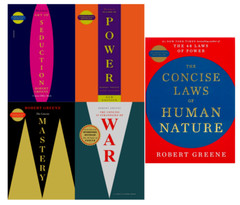 Best Book For Gift : Robert Greene Collection 5 Books Set Concise USA Stock