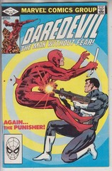 DAREDEVIL # 183 VF/NM 9.0 VS PUNISHER FRANK MILLER STORY CENTS 1982