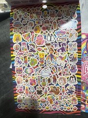 Lisa Frank Picture Find Books * The Fantastic World* And 600 Sticker Book
