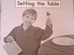 Setting the Table (Fountas and Pinnell Leveled Literacy Intervention Book – GOOD