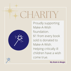 My Brain is Magic. Children’s Book. FREE wishing stone gift included! Pre-order.