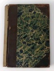 The Scarlet Letter Nathaniel Hawthorne – A Novel, 1/4 Leather Antique HC, 1800’s