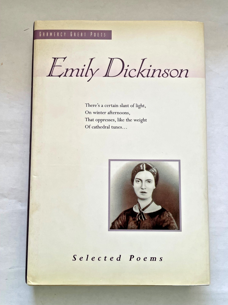 Emily Dickinson Selected Poems HC DJ 1993 Gramercy Great Poets Series
