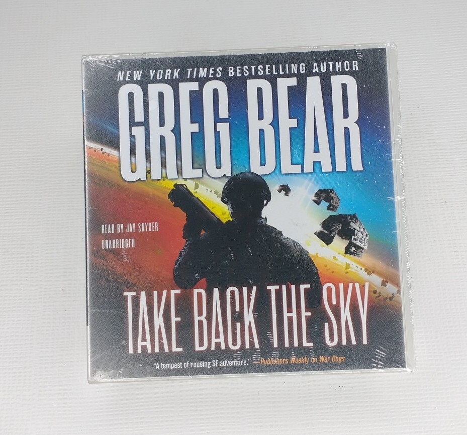 Greg Bear Take Back the Sky CD Audiobook 2016 Hachette Audio 7 CD Unabridged New