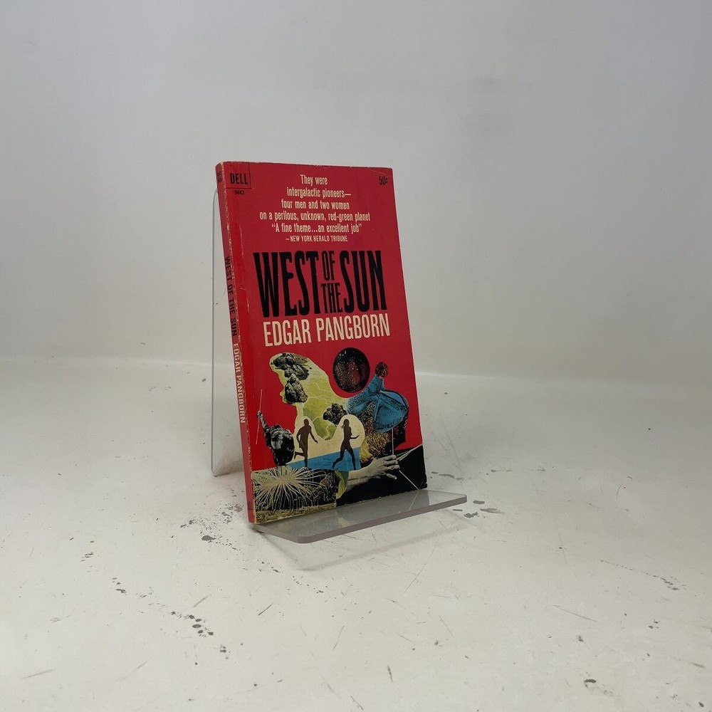West of the Sun by Edgar Pangborn PB First Edition Very Good 1966