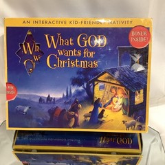 What God Wants for Christmas Interactive Nativity Family Life Set 2005