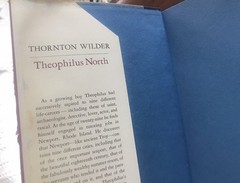 Signed Thornton Wilder First Edition Book Theophilus North 1973
