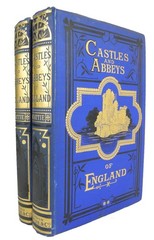 Castles and Abbeys of England by William Beattie – 200 Engravings – c1844