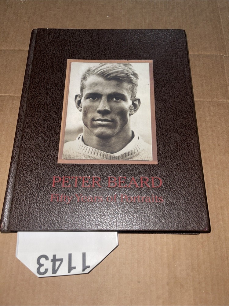 RARE Peter Beard Fifty Years of Portraits First Edition 1999 Signed W/Handprint