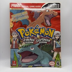 POKEMON Fire Red & Leaf Green GBA Prima Official Game Guide 2004 Preowned