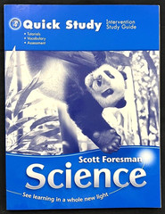 4th Grade – SCIENCE – QUICK STUDY – Intervention Study Guide (2006, Foresman)