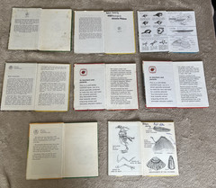 Ladybird Vintage Hardback Books x 8 – Nature Series 536 + 651 – 737 – 727