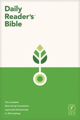 NLT Daily Reader’s Bible (Hardcover, Red Letter)