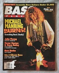 Bass Player 1994 magazine Michael Manring