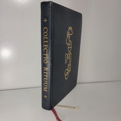 Collectio Rituum 1964 Catholic Leather Liturgy Book in Latin English RARE