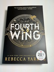 Fourth Wing (The Empyrean Ser.) by Rebecca Yarros Paperback, Red Tower Books