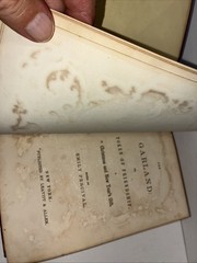 1855 The Garland Token of Friendship A Christmas & New Year’s Gift Book HC Illus