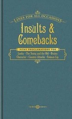 Knock Knock Insults and Comebacks for All Occasions – Office Product – VERY GOOD