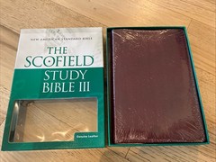Oxford Scofield Study System Bible NASB 5514RRL Genuine Leather 2005 New SEALED